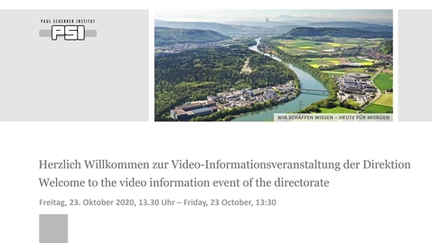 Thumbnail for Video Information 23.10.2020