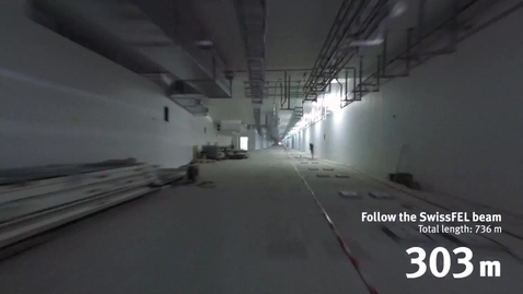 Thumbnail for ATHOS | Kamerafahrt durch den SwissFEL IV | Camera ride through the SwissFEL IV