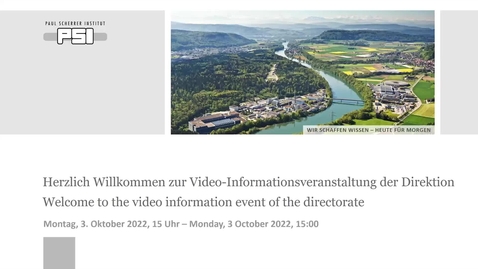 Thumbnail for Informationsveranstaltung Direktion 2022