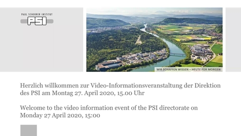 Thumbnail for Video Information 27.04.2020